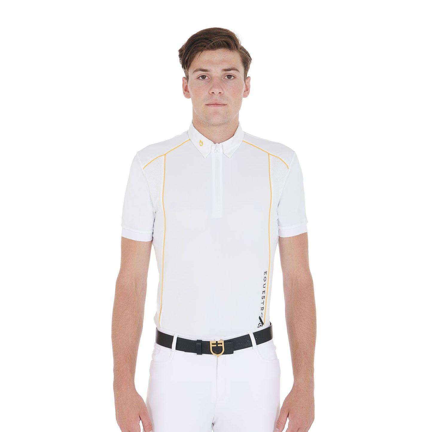 Men's Equestro Slim fit polos shirt